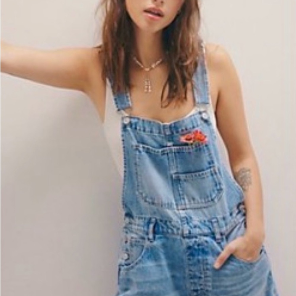 Free People Ziggy Shortalls